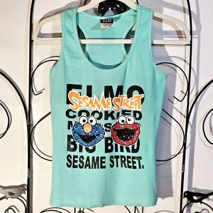 Dolce & Gabbana Vintage Sequined Sesame Street Tank Top